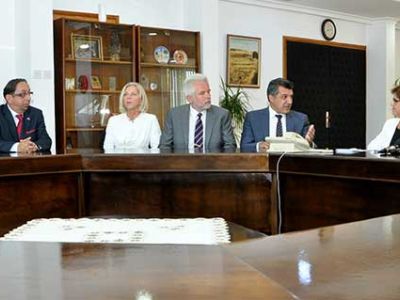 FM Çolak receives guests