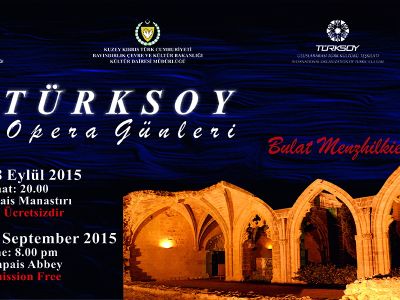 18th TURKSOY Opera Days on 15-24 September