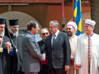 Akıncı and Anastasiades met with religious leaders