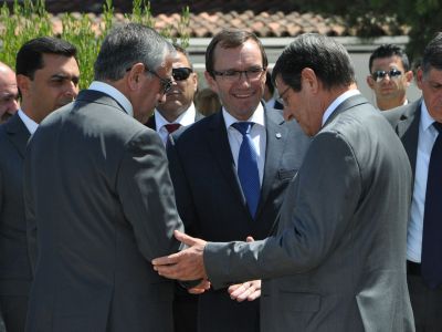 Moon is looking forward to meeting the two leaders of Cyprus