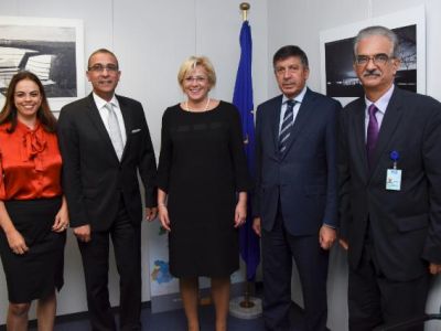 Turkish and Greek Cypriot Chambers of Commerce participated in the event themed “the role of business world in the solution process” in Brussels