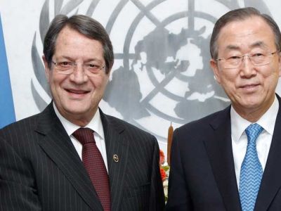 Anastasiades met with Ban