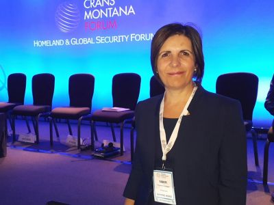 Siber is attending the meeting of Crans Montana Forum