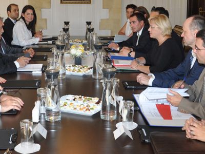 Akıncı met with Cretu