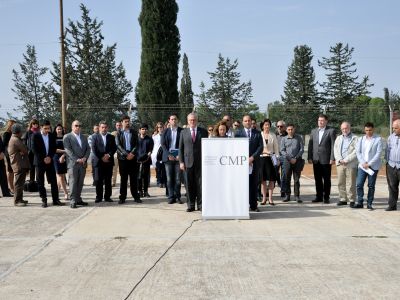 Turkish Cypriot and Greek Cypriot politicians visited the Laboratory of Anthropology