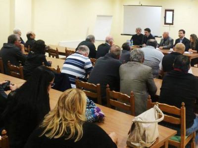 The delegations of CTP and AKEL held a joint event