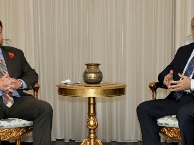 Akıncı received Australian High Commissioner Sweetman