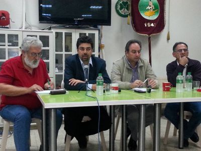 The delegations of CTP and AKEL came together