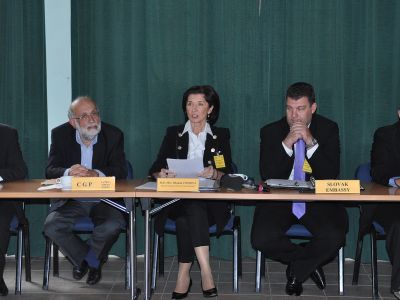 Some Political Party Representatives met in the buffer zone