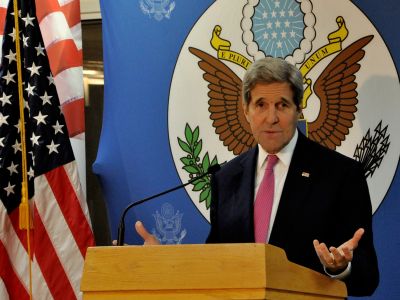 Kerry:  “I believe in a solution much more than ever”
