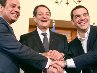 Transfer of Cyprus’s natural gas through Greece was discussed at the trilateral summit