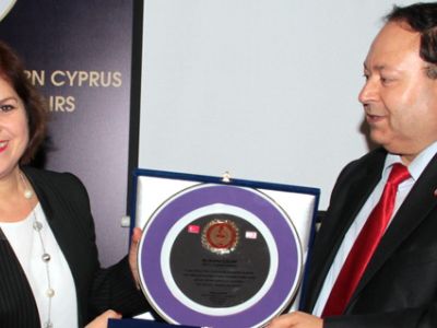 Çolak received Turkey - Turkish Republic of Cyprus Cooperation Association