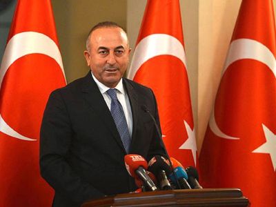 Turkish Foreign Minister Cavusoglu meets AKEL Secretary General Kyprianou