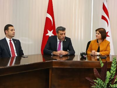 Minister Çolak received the delegations of the CHP Foreign Affairs Commission