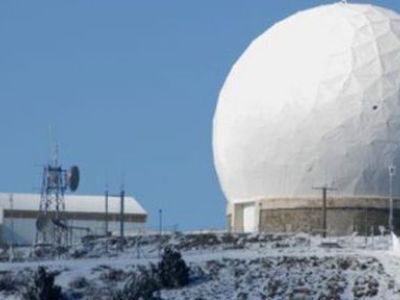 Spying on the base at Troodos