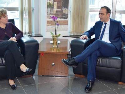 Harmancı met with Doherty