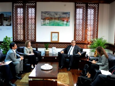 Sucuoğlu received IMF delegation
