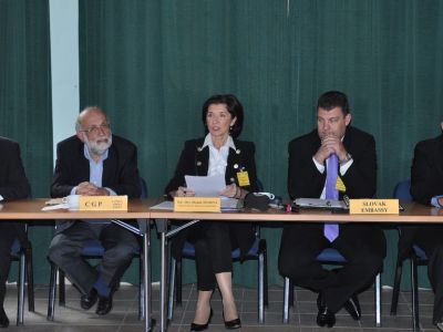 Some Turkish and Greek Cypriot political party representatives met