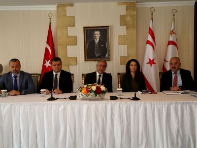 Akıncı informed the Trade Union representatives regarding Cyprus negotiations