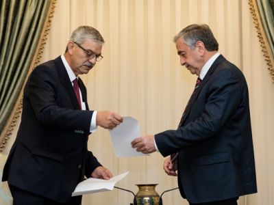 Kalyoncu presented his resignation to Akıncı
