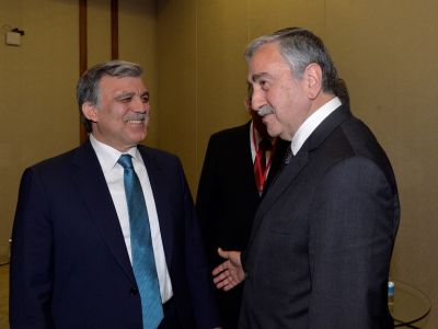 Akıncı met with Gül and Türkeş