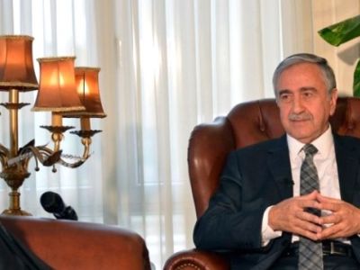 Akıncı gave an interview to Deutsche Welle