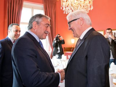  President Akıncı met with German Foreign Minister