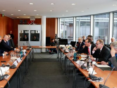 Akıncı addressed German Federal Parliament’s Committee on Relations with Europe   