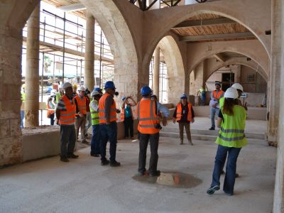 First Phase of restoration works on the Apostolos Andreas Monastery nearing completion