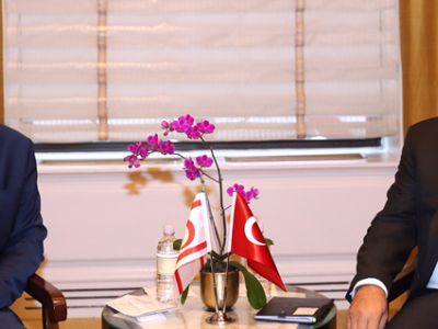 Foreign Minister Ertuğruloğlu met with Turkish Foreign Minister Çavuşoğlu