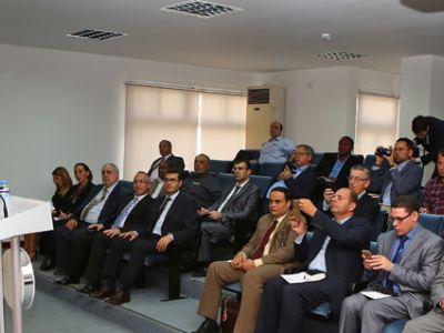 Minister Ertuğruloğlu gave a briefing to foreign journalists