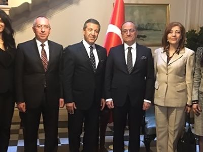 Ertuğruloğlu held meetings in London