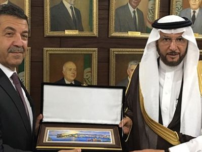 Foreign Minister Tahsin Ertuğruloğlu met with the Secretary-General of the Organisation of Islamic Cooperation