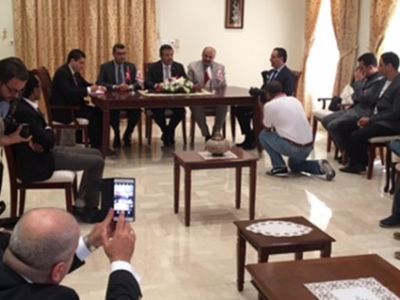 Foreign Minister Ertuğruloğlu held a press conference in Quatar