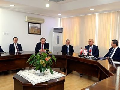 Foreign Minister Ertuğruloğlu met with Turkish Foreign Minister Çavuşoğlu