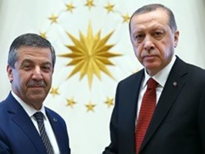 Ertuğruloğlu received by Turkish President Erdoğan