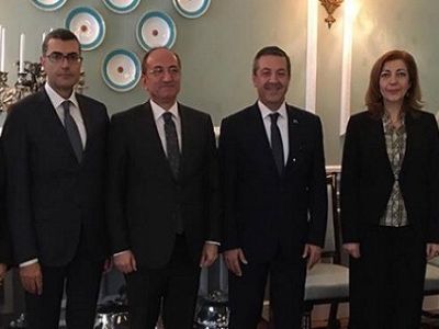 Foreign Minister Ertuğruloğlu holds contacts in London