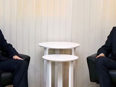 Turkish Ambassador to Lefkoşa pays a courtesy visit to Deputy Prime Minister and Minister of Foreign Affairs Kudret Özersay