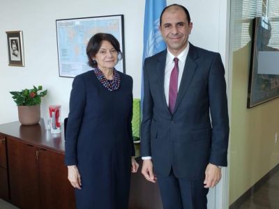 Özersay met with DiCarlo in New York