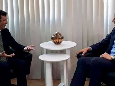 Özersay met with Chairman of Central Bank