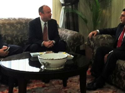 Foreign Minister Nami meets Rubin