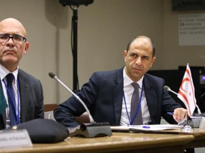 Özersay gave a speech at ECO