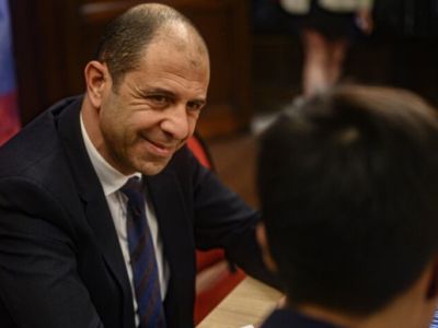 Özersay gave an interview to the Manara Magazine in the UK