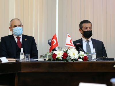 Minister of Foreign Affairs Tahsin Ertuğruloğlu received Turkish Grand National Assembly Foreign Affairs Committee delegation