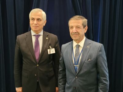 Foreign Minister Ertuğruloğlu met with ECO Secretary General Noziri