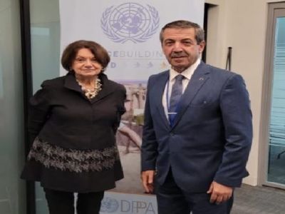 Foreign Minister Ertuğruloğlu met with UN Under-Secretary-General Di Carlo   