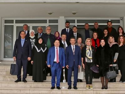 Ertuğruloğlu receives President of Türkiye-Turkish Republic of Cyprus Cooperation Association  