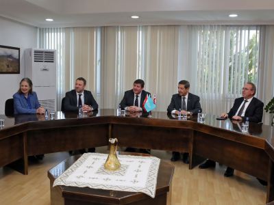 Foreign Minister Ertuğruloğlu receives British parliamentary delegation