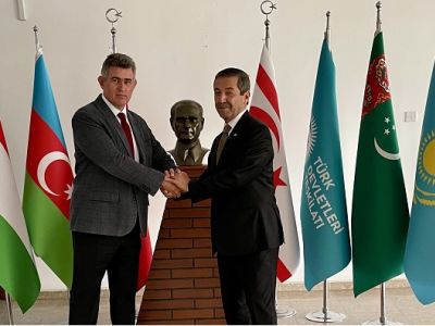 Minister Ertuğruloğlu receives Ambassador Feyzioğlu
