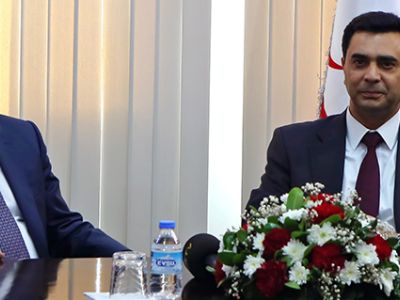 Foreign Minister Nami meets with Foreign Minister of Turkey Davutoğlu